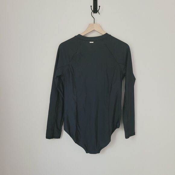 New Cabana Life Ladies Front Zip UniSuit In Black & Gold Size Large Nwt - Picture 11 of 11